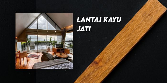 lantai parket kayu jati