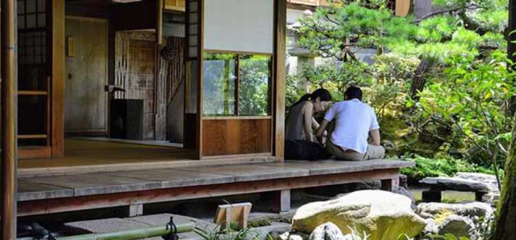 Teras Rumah Cantik Sederhana jepang