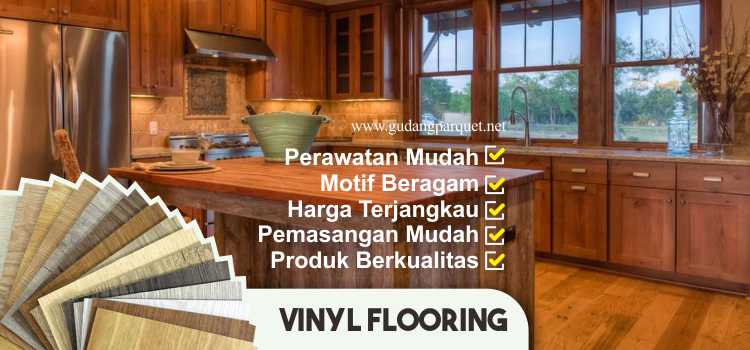 lantai vinyl untuk dapur