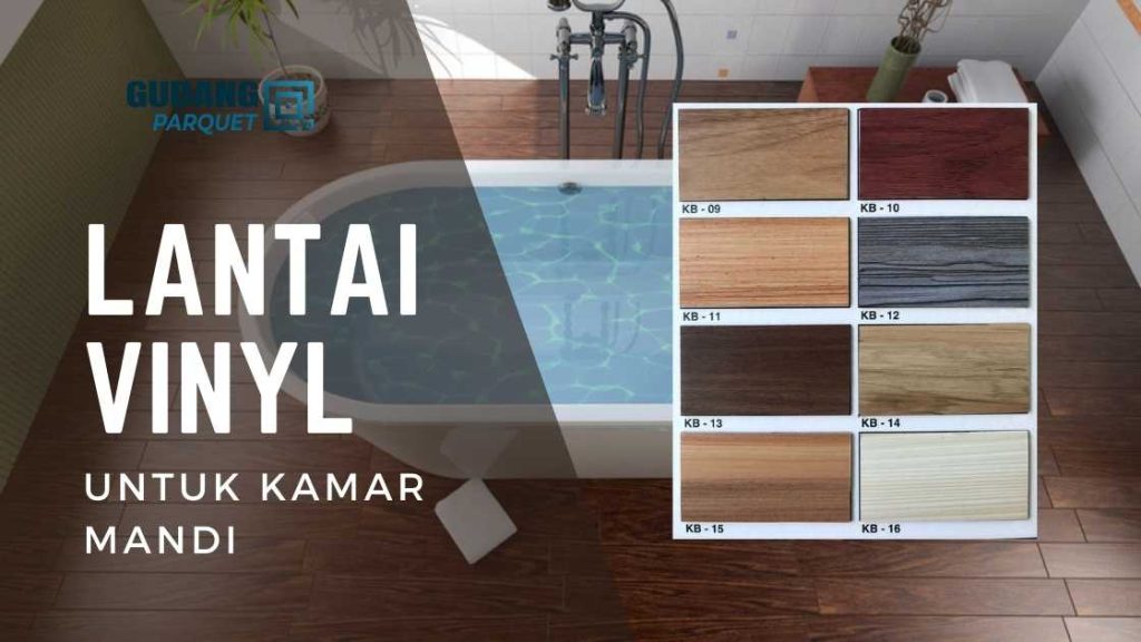 lantai vinyl kamar mandi