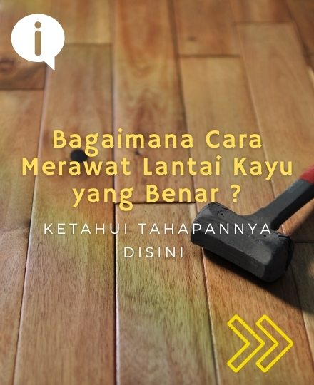 merawat lantai kayu