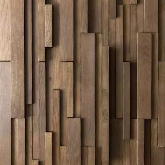 wall panel kayu jati