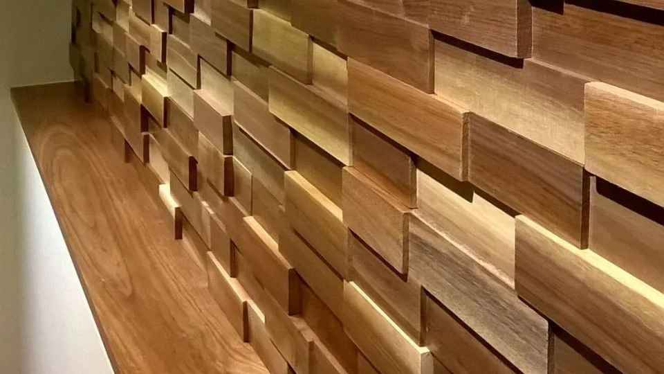 panel dinding kayu