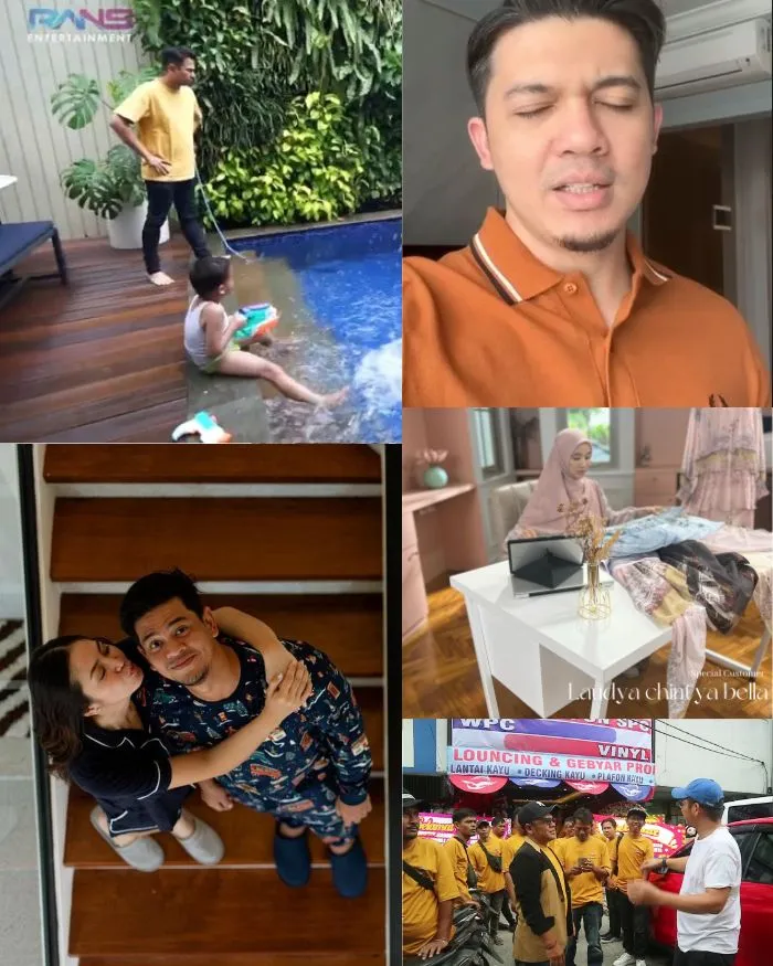 Proyek rumah selebritis dengan material parket kayu berkualitas