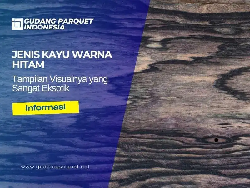 jenis kayu warna hitam