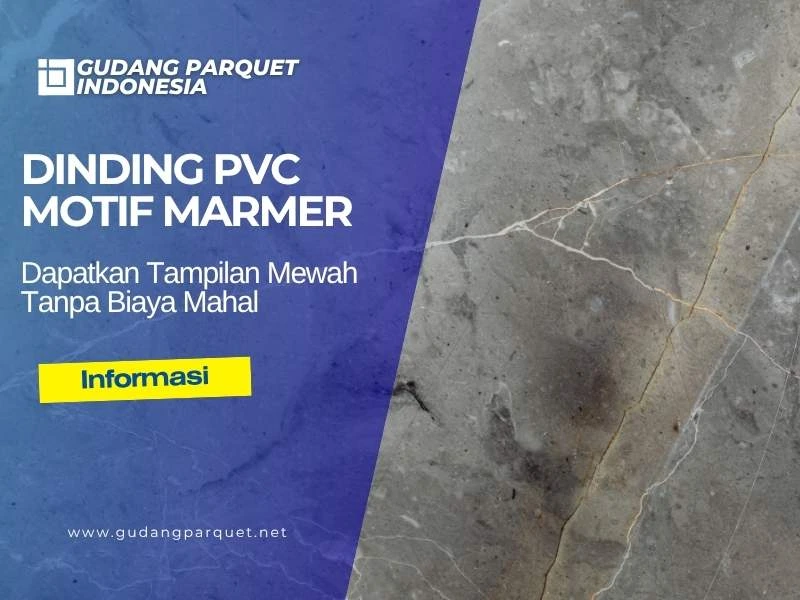 dinding PVC motif marmer