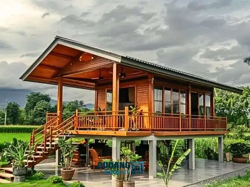 rumah kayu panggung